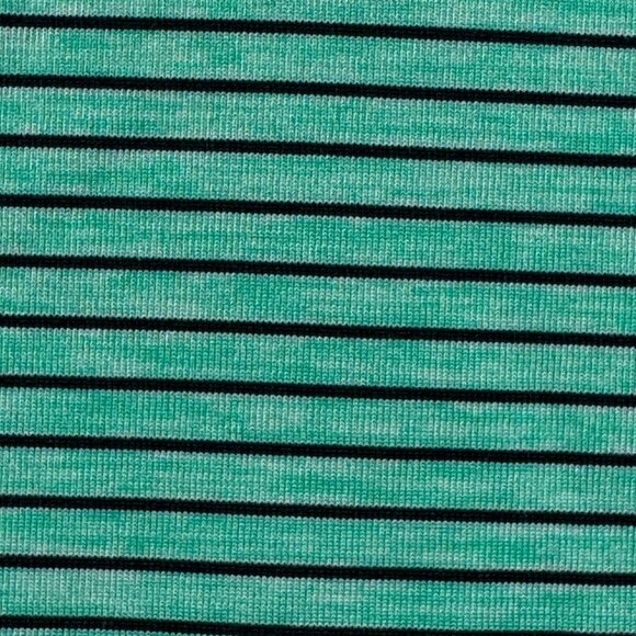 Footjoy FJ Golf Polo Shirt Mens Striped Short Sleeve Green Blue Large Adult - Picture 11 of 11